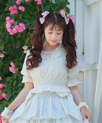 コットンレースブラウス | kawaii | axes femme online shop