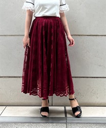 ローズレーススカート | outlet | axes femme online shop