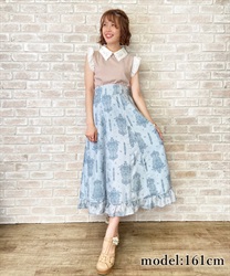 【OUTLET】【Web価格】ペイズリー柄スカート