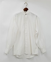【USED】刺繍ウイングカラーシャツ(白-F)
