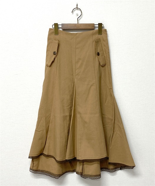 【vintage】ストライプマーメイドスカート