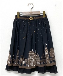星座柄スカートスカート
