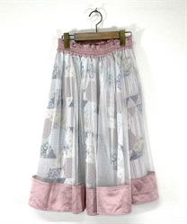 【vintage】パッチワーク柄スカート