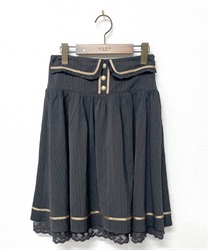 【vintage】スカラップデザインスカート