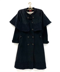 axesfemme】ダブルブレストケープコート | vintage｜axesfemme online shop