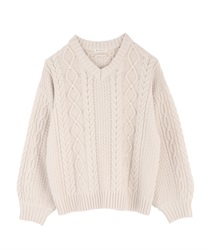 Outlet バックレースアップニット Outlet Axes Femme Online Shop