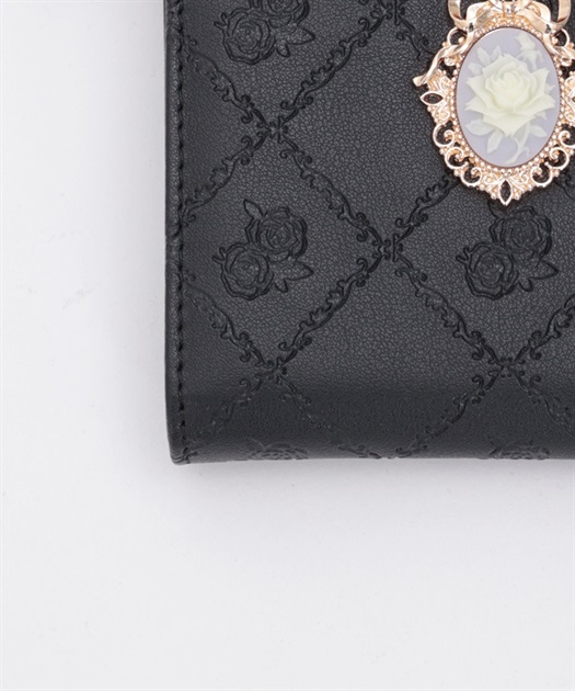 ローズキルト型押しミニ財布 | レディース服・レディースファッション 