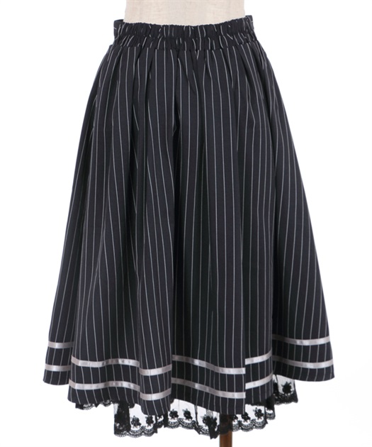 ローズカメオ風刺繍スカート | outlet | axes femme online shop