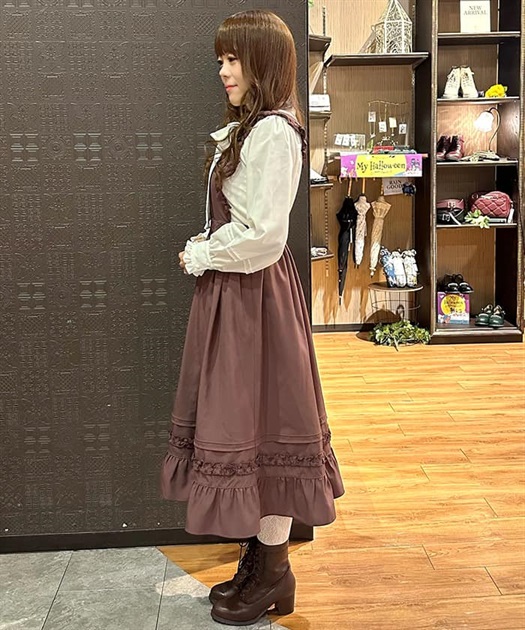 エプロン風レトロジャンスカ | レディース服・レディース