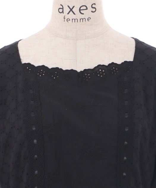 コットンレースワンピース | axes femme | axes femme online shop