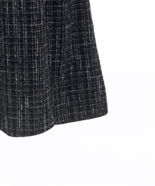 サス付ツイードマーメイドスカート | outlet | axes femme online shop