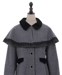 ケープ付クラシックコート | outlet | axes femme online shop