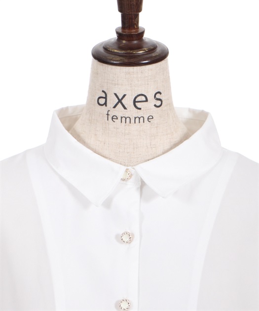 ボリューム袖ブラウス | outlet | axes femme online shop