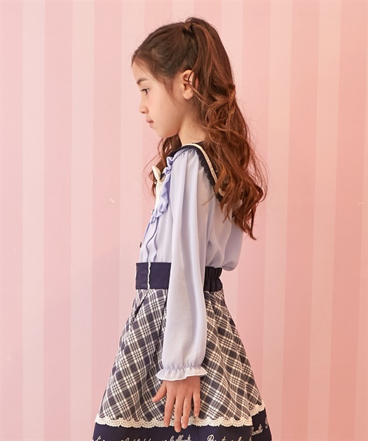 kidsお花刺繍入りセーラーブラウス | outlet | axes femme online shop