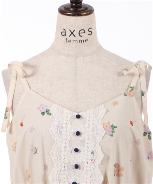 ミックスフルーツ柄ワンピース | outlet | axes femme online shop