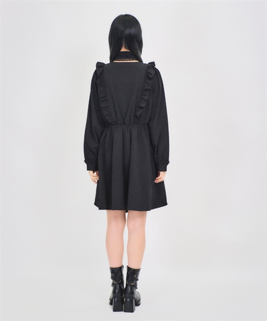 ハートジャカードミニワンピース | POETIQUE | axes femme online shop