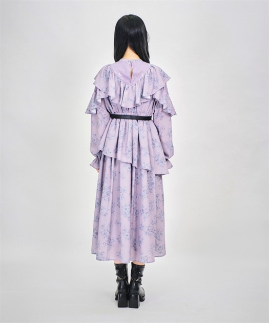 花柄ロングワンピース | POETIQUE | axes femme online shop