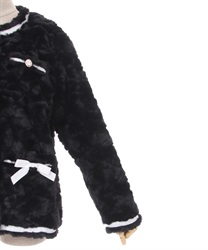 リボンデザインファージャケット | 衣料 | axes femme online shop