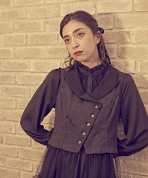 ２０ｔｈ／ジャカードベスト | outlet | axes femme online shop