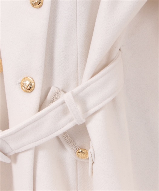 ダブルボタンケープコート | レディース服・レディースファッション 