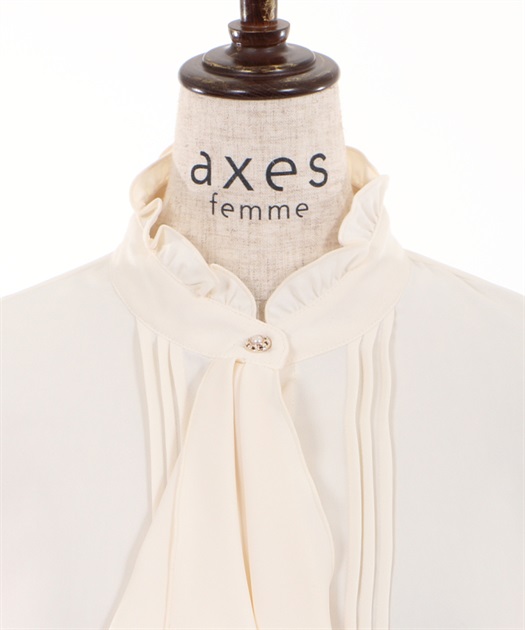 OUTLET】七分袖ジャボブラウス | outlet | axes femme online shop