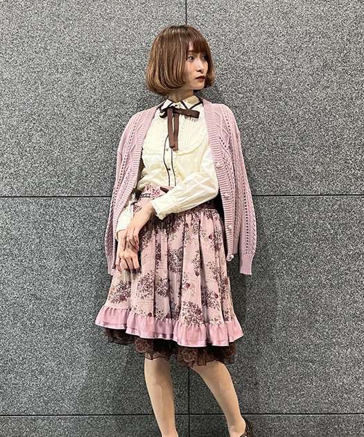 メッセージ×花柄スカート | vintage｜axesfemme online shop