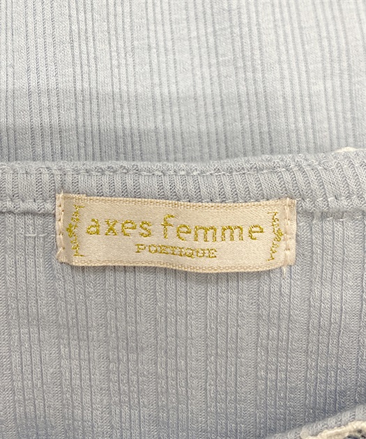 リボンレース袖カットプルオーバー | vintage｜axesfemme online shop