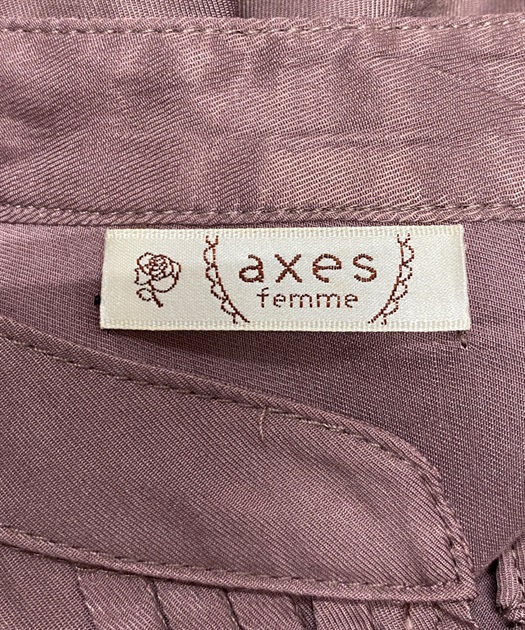 axesfemme】連釦ヴィンテージサテンワンピース | vintage｜axesfemme