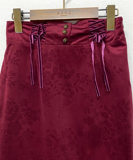 エンボスベロアタイトスカート | vintage｜axesfemme online shop