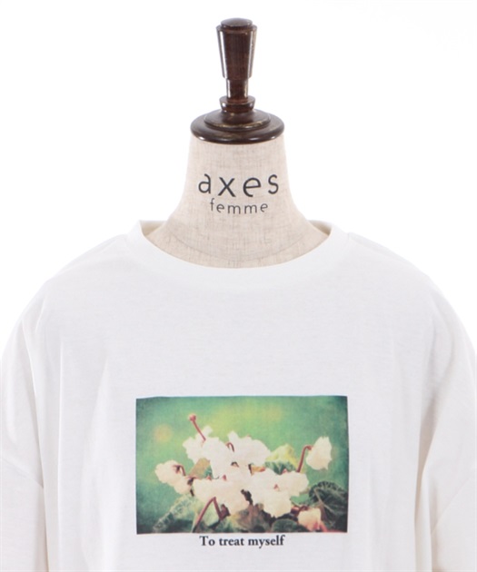 アソートフラワーＴシャツ | outlet | axes femme online shop